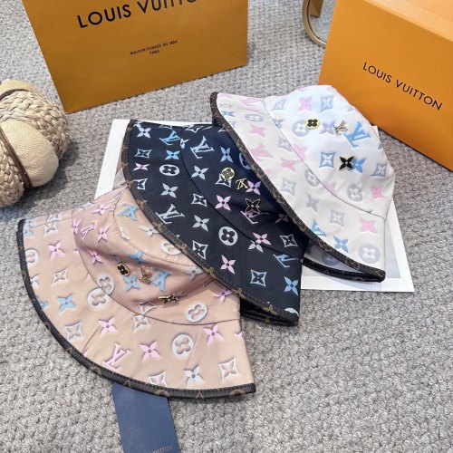 Louis Vuitton Men Womens Cap Bucket Hat Luxury Brand with Original Box Whatsapp 【+1-3239614486】