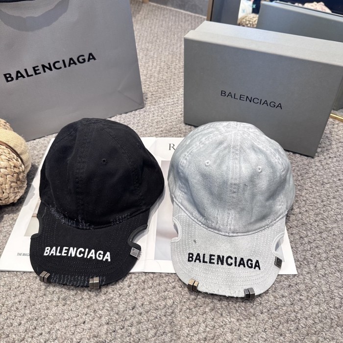 Balenciaga Men Womens Hats Luxury Brand Design Balenciaga Baseball Hat with Original Box Whatsapp 【+1-3239614486】