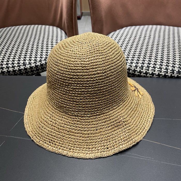 Dior Womens Raffia Straw Hat Luxury Brand Design Dior Cap with Original Box Whatsapp 【+1-3239614486】