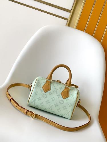 Louis Vuitton Womens Bags Luxury Brand Fashion Type M27951  Speedy Bandoulière 20 Monogram Canvas with Original Box Whatsapp【+1-3239614486】
