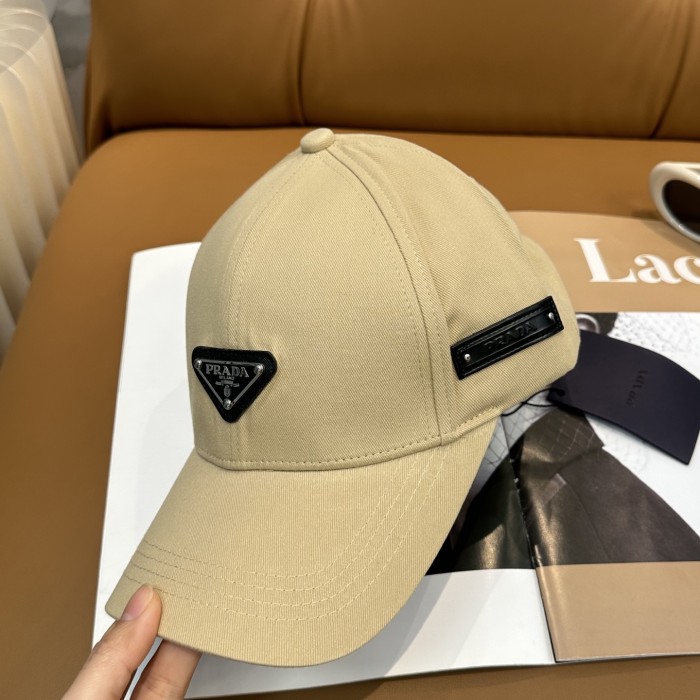 Prada Men Womens Hats Luxury Brand Design Prada Baseball Hat with Original Box Whatsapp【+1-3239614486】