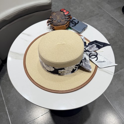 Chanel Womens Hats Luxury Brand Straw Hat with Original Box Whatsapp 【+1-3239614486】