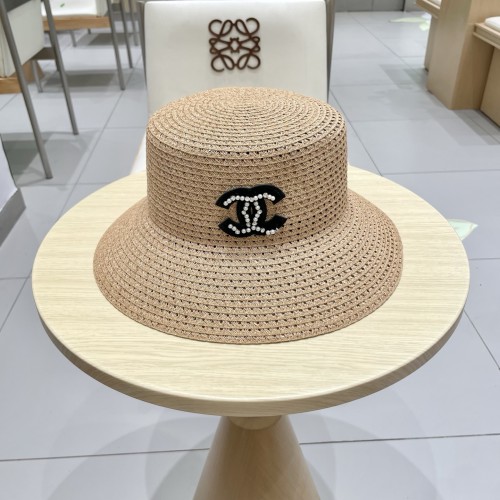 Chanel Womens Hats Luxury Brand Straw Hat with Original Box Whatsapp 【+1-3239614486】