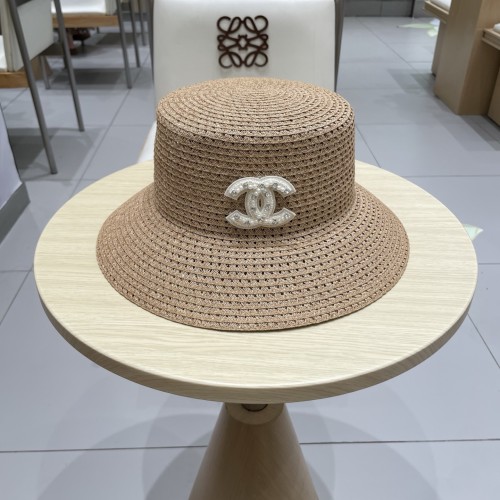 Chanel Womens Hats Luxury Brand Straw Hat with Original Box Whatsapp 【+1-3239614486】