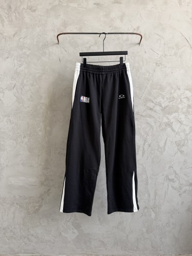 Balenciaga Luxury Brand Mens Pant MEN'S BALENCIAGA | NBA COLLABORATION TRACKSUIT PANTS 864832TROA51038 with Original Box Whatsapp 【+1-3239614486】