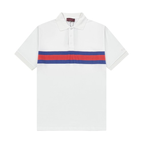 Gucci Luxury Brand Women Mens Short Sleeve Polo Shirt Top Quality Luxury Brand Whatsapp 【+1-3239614486】