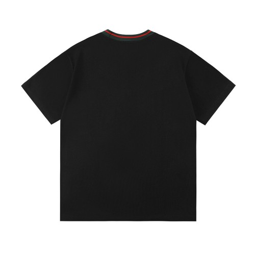 Gucci Luxury Brand Women Mens Short Sleeve T-Shirt Jersey T-shirt Top Quality Luxury Brand Whatsapp 【+1-3239614486】