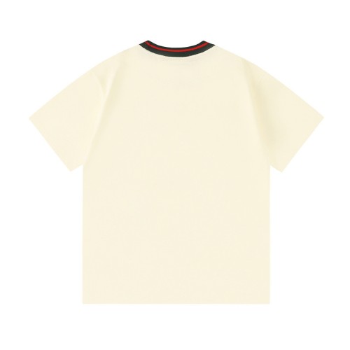Gucci Luxury Brand Women Mens Short Sleeve T-Shirt Jersey T-shirt Top Quality Luxury Brand Whatsapp 【+1-3239614486】