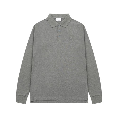 Burberry Luxury Brand Women Mens T-Shirt Long-sleeve Cotton Polo Shirt Whatsapp 【+1-3239614486】