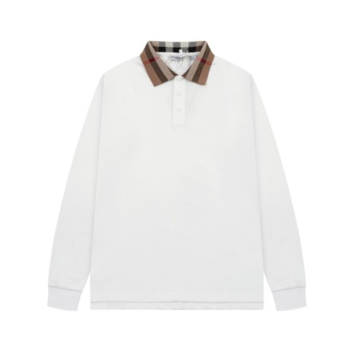 Burberry Luxury Brand Women Mens T-Shirt Long-sleeve Cotton Polo Shirt Whatsapp 【+1-3239614486】