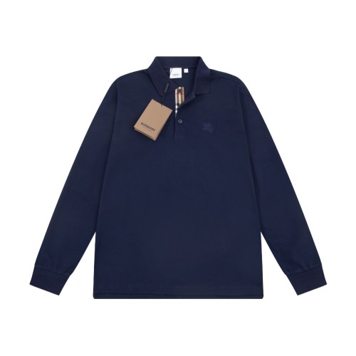 Burberry Luxury Brand Women Mens T-Shirt Long-sleeve Cotton Polo Shirt Whatsapp 【+1-3239614486】