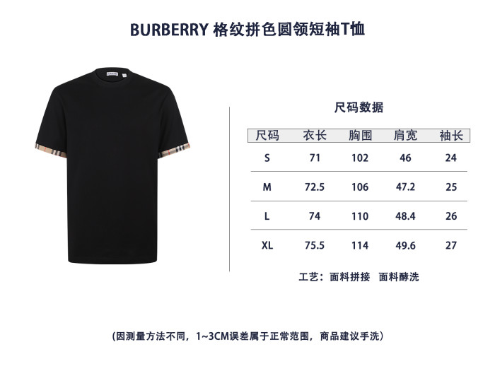 Burberry Luxury Brand Women Mens Short Sleeve T-Shirt Whatsapp 【+1-3239614486】