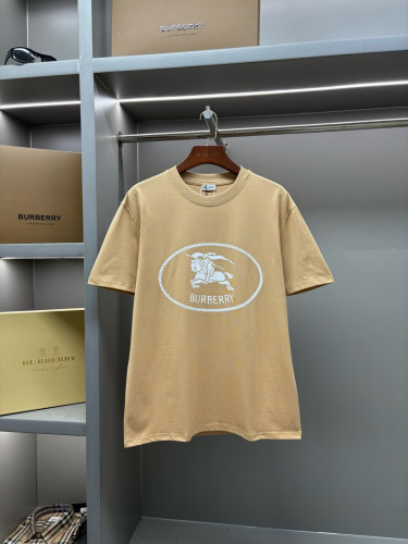 Burberry Luxury Brand Women Mens Short Sleeve T-Shir Knight Stamp Cotton T-shirt 81128051 Whatsapp 【+1-3239614486】
