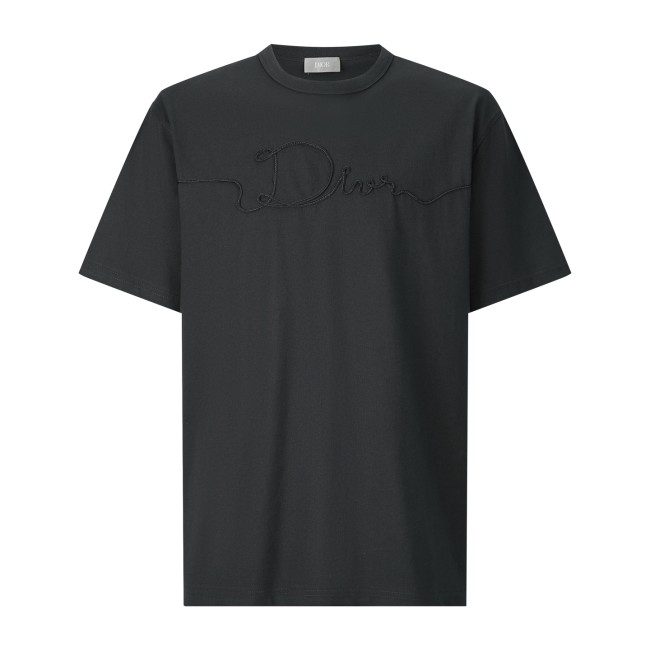 Dior Luxury Brand Women Mens Short Sleeve T-Shirt Dior Ribbon T-Shirt Whatsapp 【+1-3239614486】