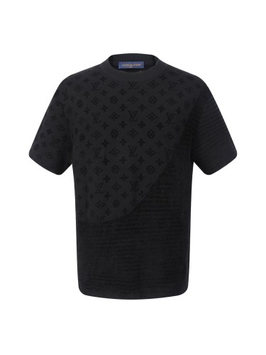 Louis Vuitton  Luxury Brand Men Womens Short Sleeve T-Shirt Graphic Jacquard Short-Sleeved Crewneck 1AHCMQ Whatsapp 【+1-3239614486】