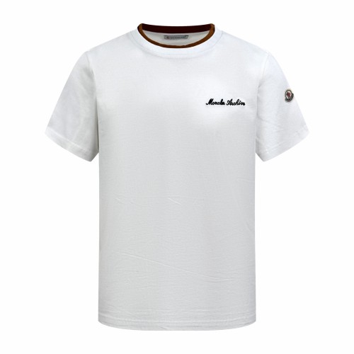 Moncler Luxury Brand Men Womens Short Sleeve T-Shirt Embroidered Logo Cotton T-Shirt Whatsapp 【+1-3239614486】