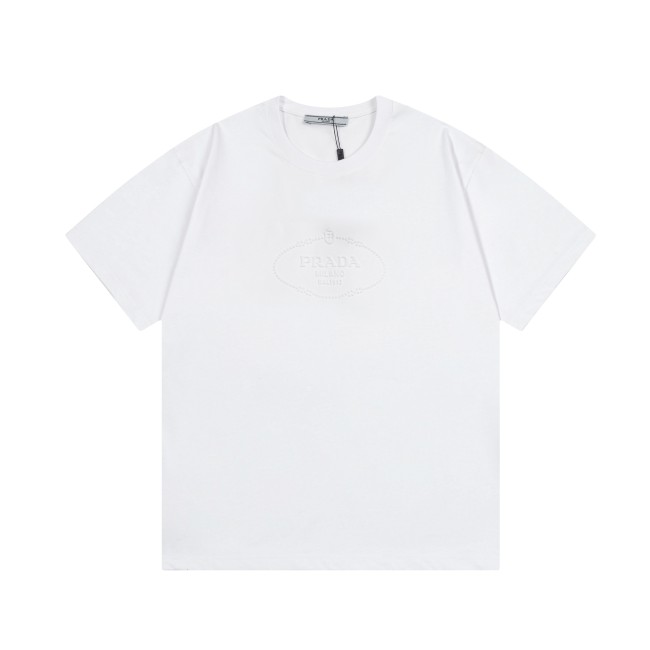Prada Luxury Brand Men Womens Short Sleeve T-Shirt Whatsapp 【+1-3239614486】