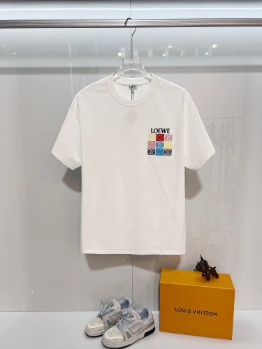 Loewe Luxury Brand Men Womens Short Sleeve T-Shirt Whatsapp 【+1-3239614486】