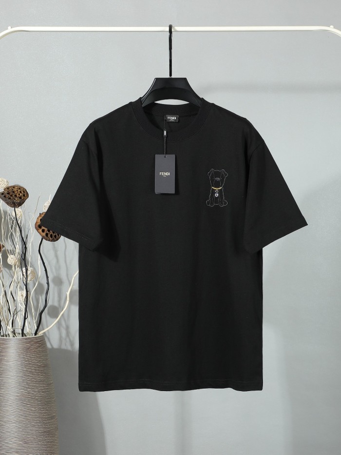 Fendi Luxury Brand Women Mens Short Sleeve T-Shirt Whatsapp 【+1-3239614486】