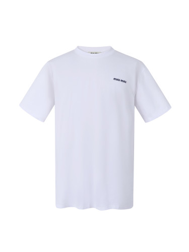 Miumiu Luxury Brand Men Womens Short Sleeve T-Shirt Top Quality Whatsapp 【+1-3239614486】