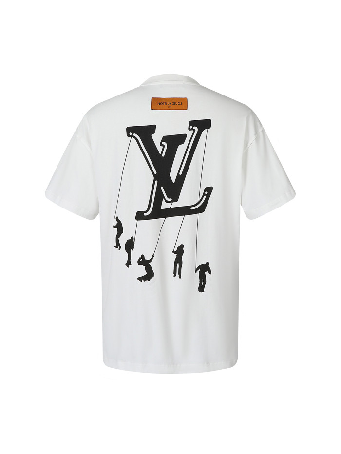 Louis Vuitton  Luxury Brand Men Womens Short Sleeve T-Shirt Whatsapp 【+1-3239614486】