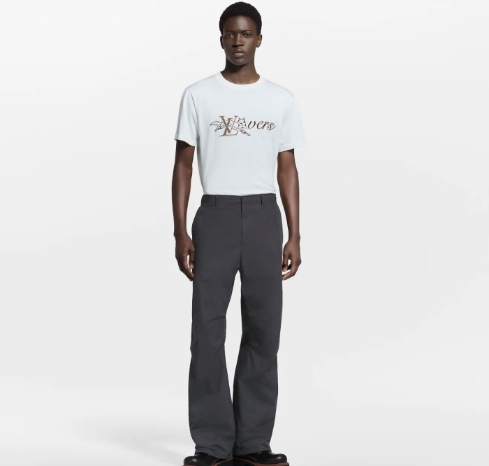 Louis Vuitton Luxury Brand Men Womens Short Sleeve T-Shirt Mens Short-Sleeved Crewneck 1AJBT5 Whatsapp 【+1-3239614486】