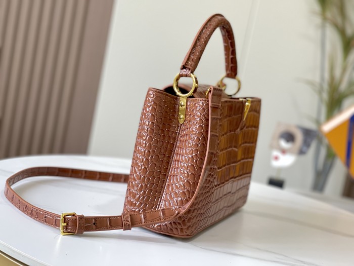 Louis Vuitton Womens Bags Handbags Luxury Brand Capucines handbag M24733 Messenger Shoulder Bags whatsapp【+1-3239614486】