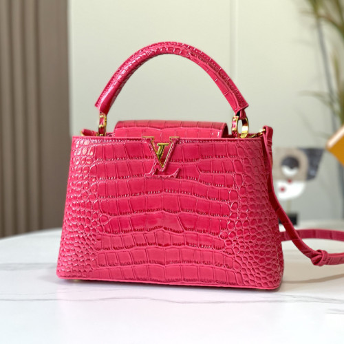 Louis Vuitton Womens Bags Handbags Luxury Brand Capucines handbag M24733 Messenger Shoulder Bags whatsapp【+1-3239614486】