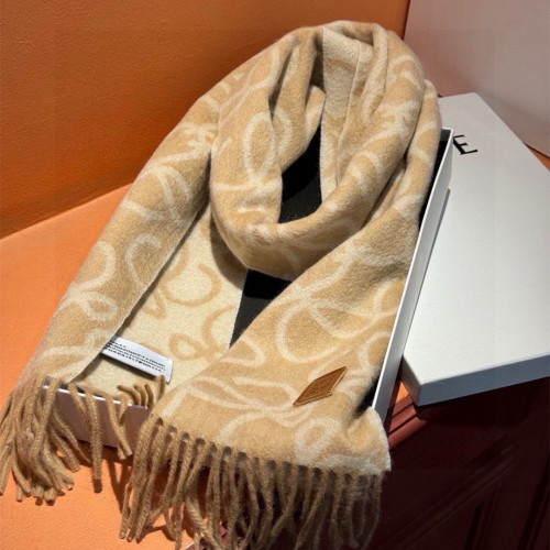Loewe Scarves Men Womens Fashion Scarf with Original Box Whatsapp【+1-3239614486】
