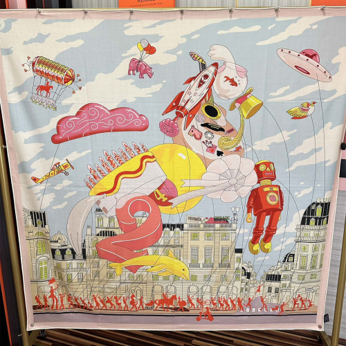 Hermes Scarves Womens Fashion Scarf Shawl Square 140 with Original Box Whatsapp【+1-3239614486】