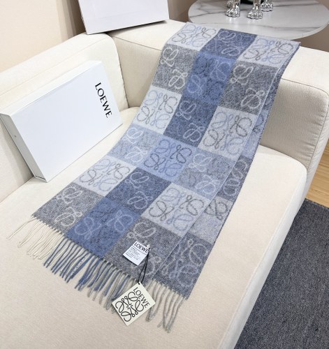 Loewe Scarves Men Womens Fashion Scarf with Original Box Whatsapp【+1-3239614486】
