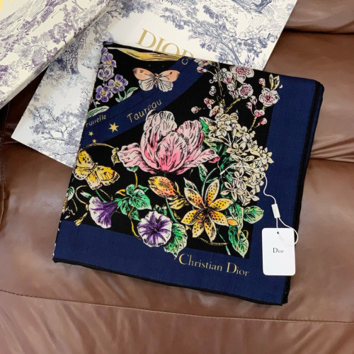 Dior Scarves Womens Fashion Scarf Square 140 with Original Box Whatsapp【+1-3239614486】