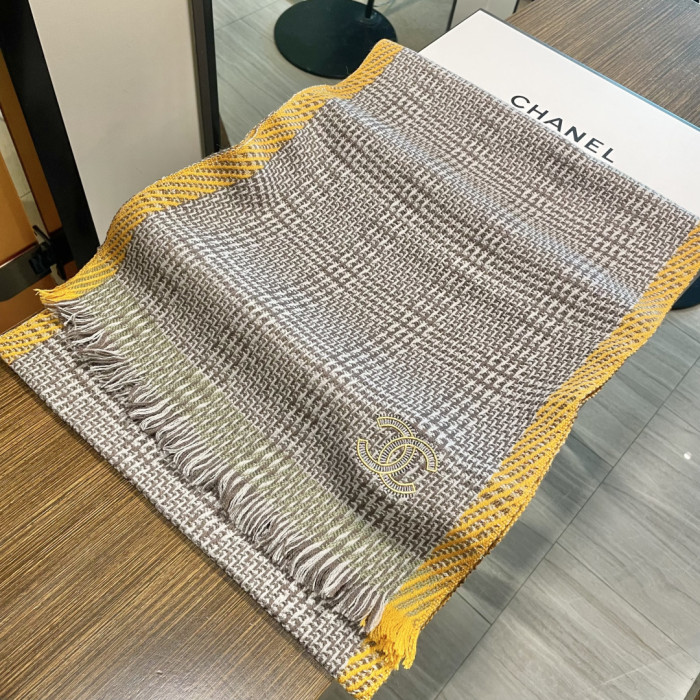 Chanel Scarves Womens Fashion Scarf with Original Box Whatsapp【+1-3239614486】
