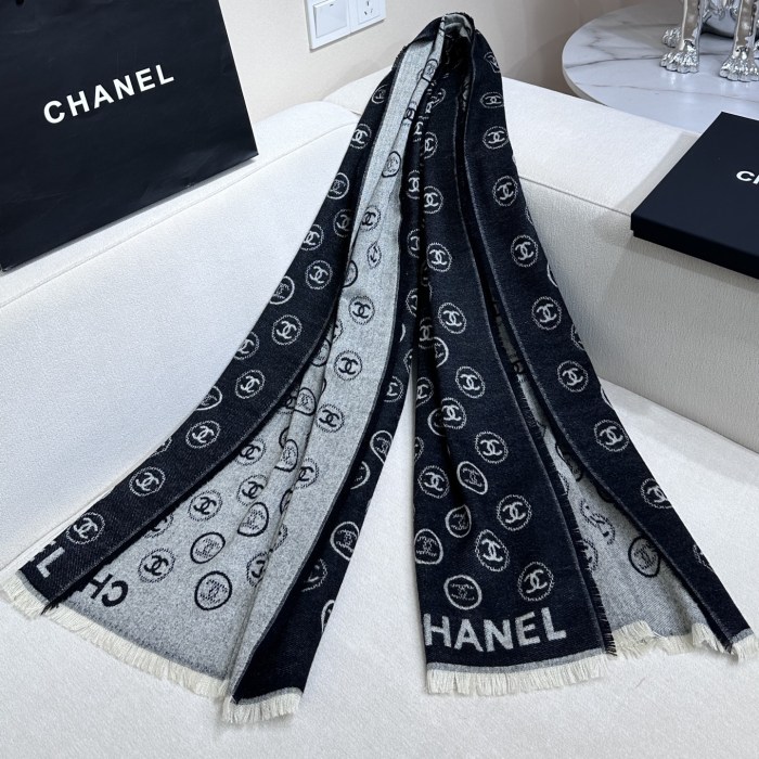Chanel Scarves Womens Fashion Scarf with Original Box Whatsapp【+1-3239614486】