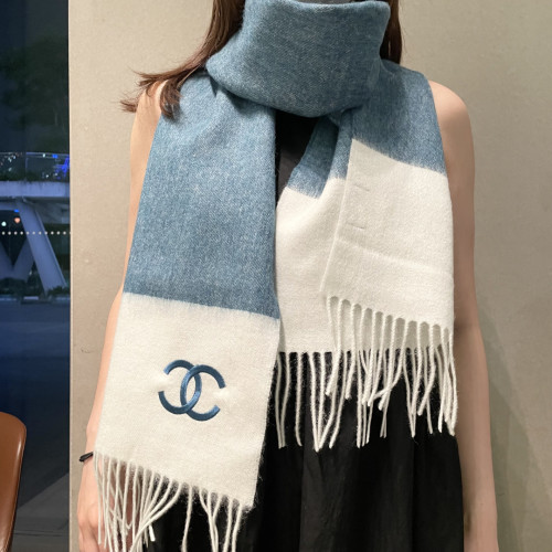 Chanel Scarves Womens Fashion Scarf with Original Box Whatsapp【+1-3239614486】
