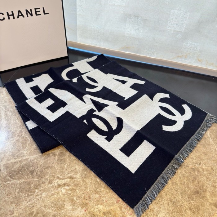 Chanel Scarves Womens Fashion Scarf with Original Box Whatsapp【+1-3239614486】