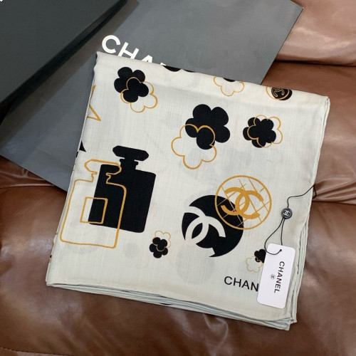Chanel Scarves Womens Fashion Scarf Square 140 with Original Box Whatsapp【+1-3239614486】