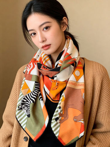 Hermes Scarves Womens Fashion Scarf Shawl Square 140 with Original Box Whatsapp【+1-3239614486】