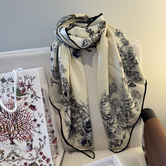 Chanel Scarves Womens Fashion Scarf with Original Box Whatsapp【+1-3239614486】