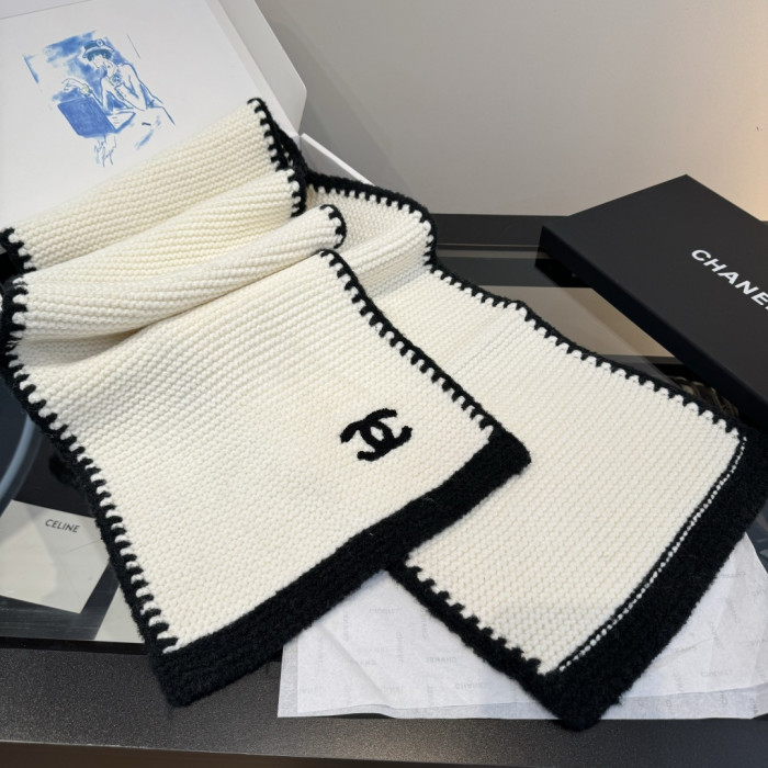 Chanel Scarves Womens Fashion Scarf with Original Box Whatsapp【+1-3239614486】