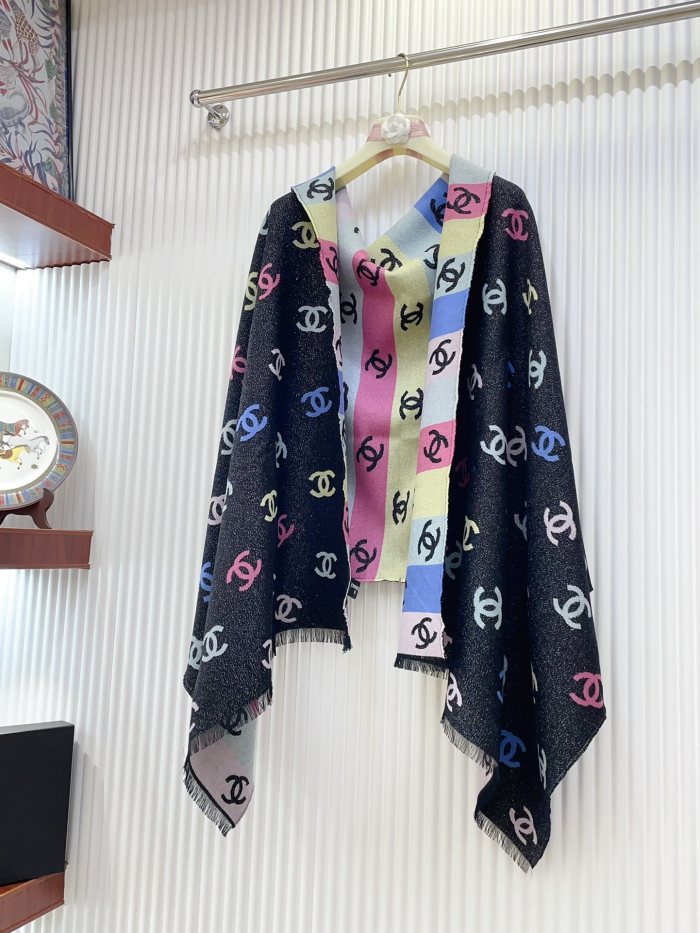Chanel Scarves Womens Fashion Scarf with Original Box Whatsapp【+1-3239614486】