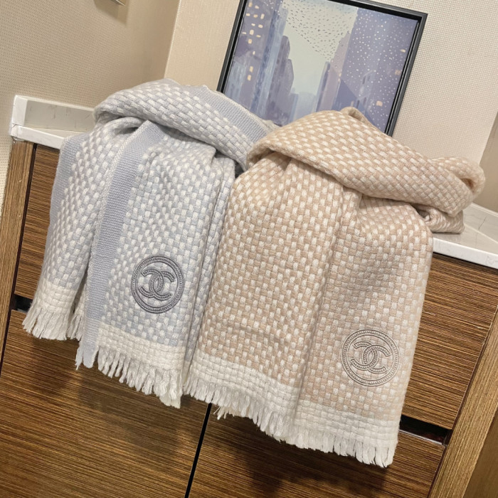 Chanel Scarves Womens Fashion Scarf with Original Box Whatsapp【+1-3239614486】