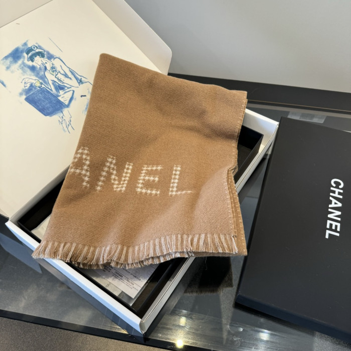 Chanel Scarves Womens Fashion Scarf with Original Box Whatsapp【+1-3239614486】