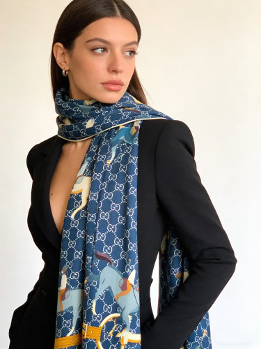 Gucci Scarves Womens Fashion Scarf with Original Box Whatsapp【+1-3239614486】