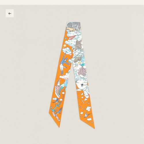 Hermes Silk Twill Scarf Womens Fashion Bandeau with Original Box Whatsapp【+1-3239614486】
