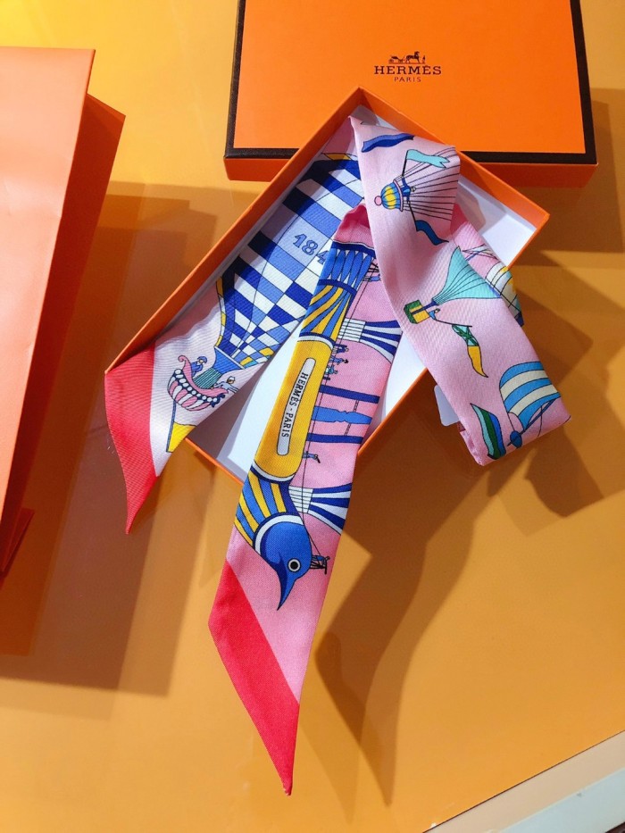 Hermes Silk Twill Scarf Womens Fashion Bandeau with Original Box Whatsapp【+1-3239614486】