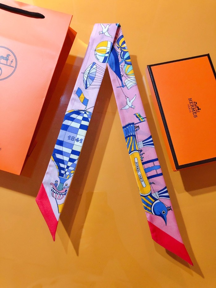 Hermes Silk Twill Scarf Womens Fashion Bandeau with Original Box Whatsapp【+1-3239614486】