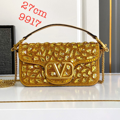 Valentino Womens Bags Crossbody Shoulder Bags Luxury Brand Valentino Garavani Loco VLOGO SIGNATURE Whatsapp 【+1-3239614486】 with Original Box