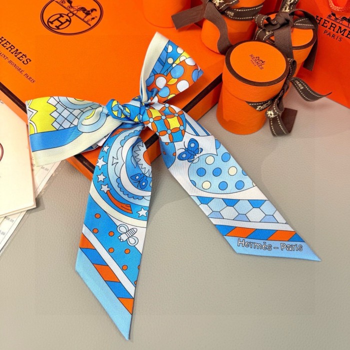 Hermes Silk Twill Scarf Womens Fashion Bandeau with Original Box Whatsapp【+1-3239614486】