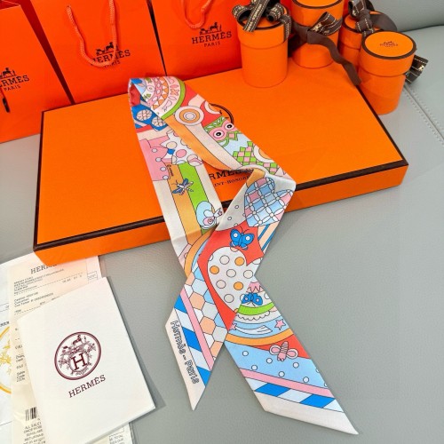 Hermes Silk Twill Scarf Womens Fashion Bandeau with Original Box Whatsapp【+1-3239614486】
